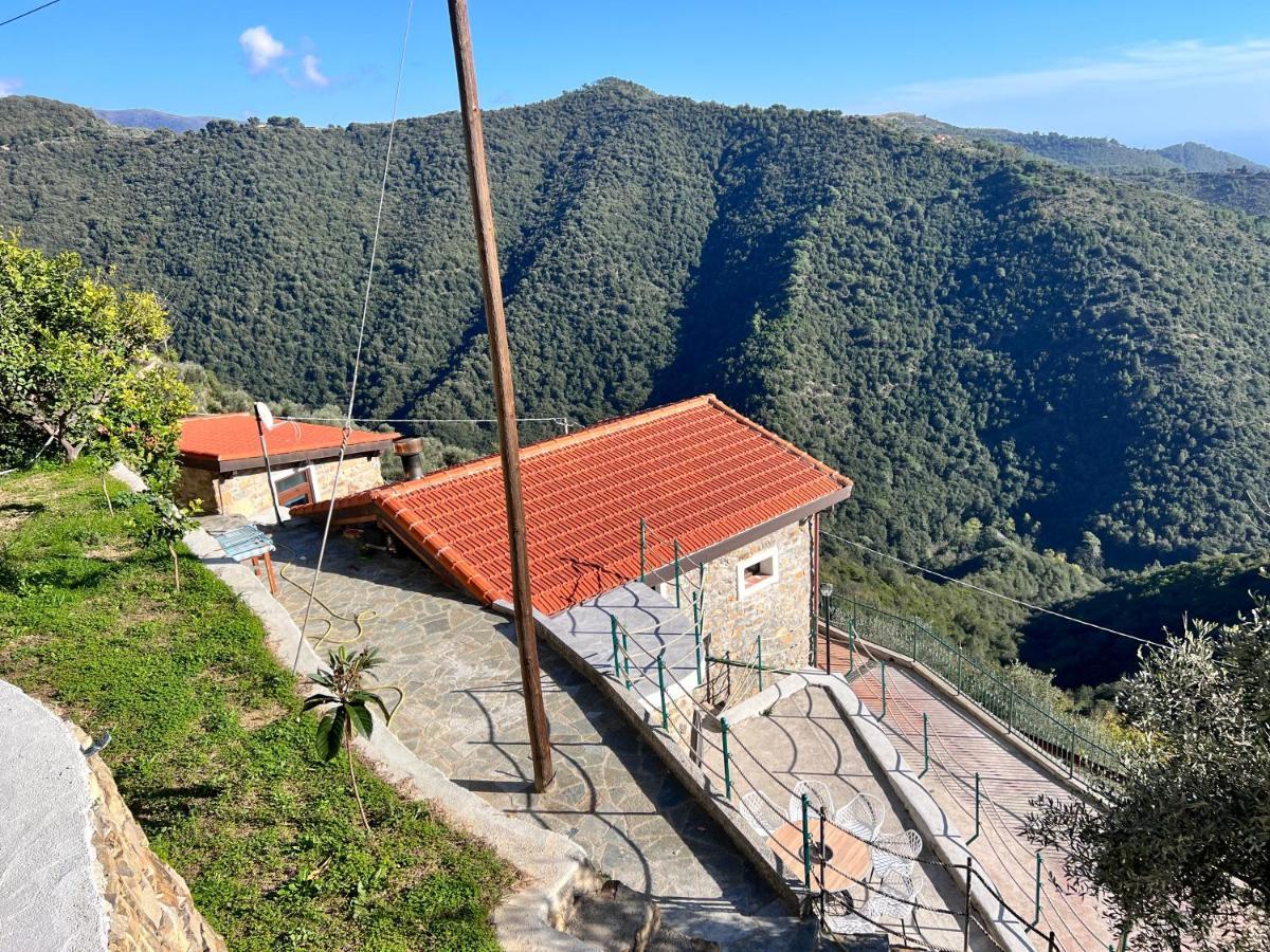Villa Di Campagna Con Vista Mare 5 Camere Da Letto Pampara Kültér fotó