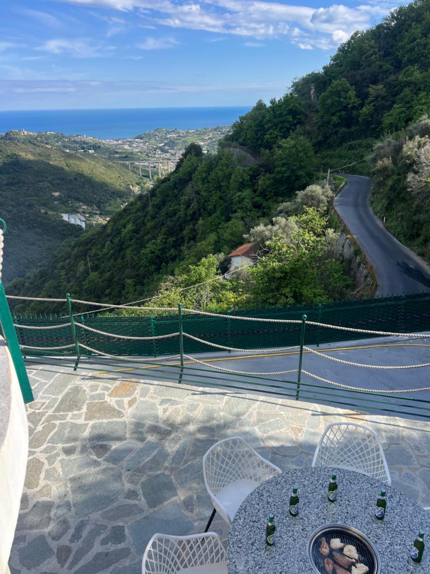 Villa Di Campagna Con Vista Mare 5 Camere Da Letto Pampara Kültér fotó